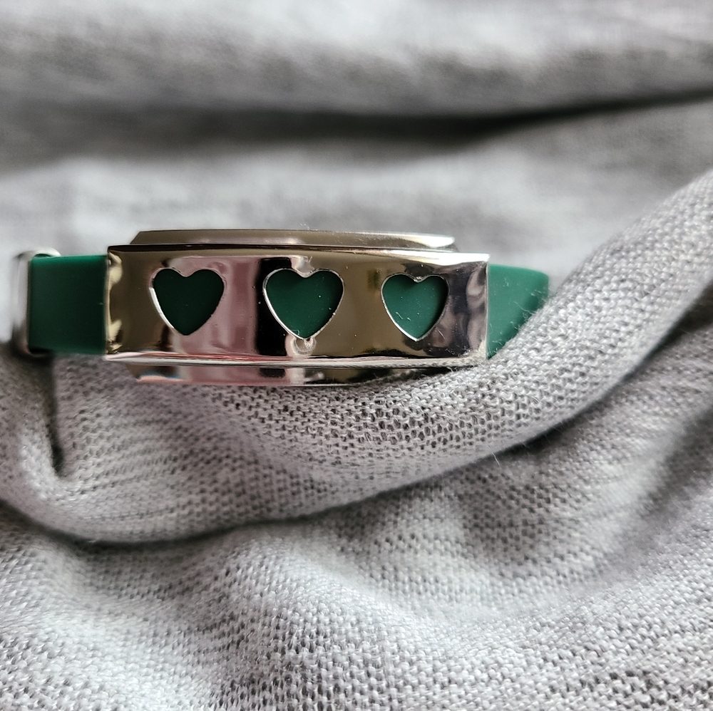 Silicone & Stainless Steel Bracelet